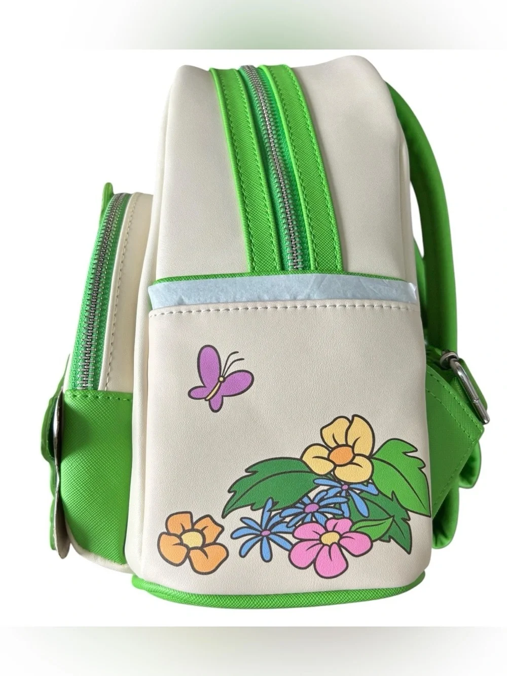 Disney x Loungefly Winnie the Pooh Beige & Green Mini Backpack